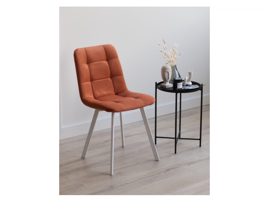 Чилли терракотовый / белый