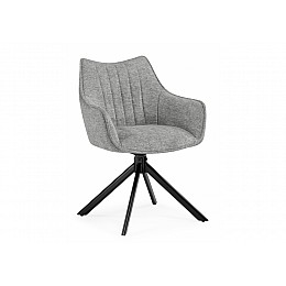 Стул на металлокаркасе Denever gray / black