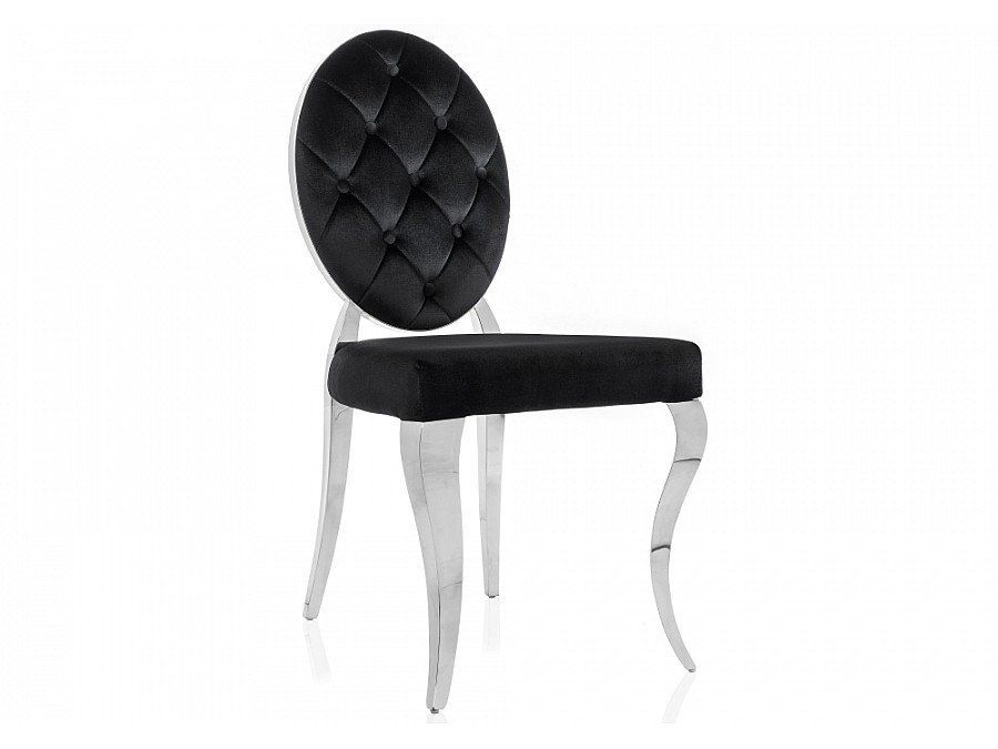 Стул на металлокаркасе Odda черный