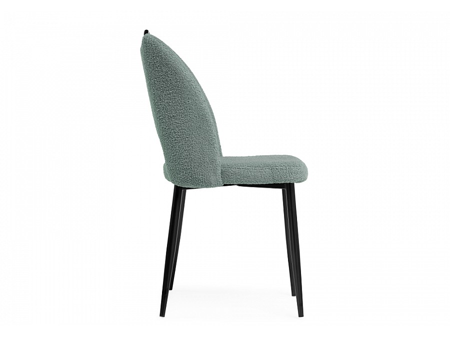 Стул на металлокаркасе Barton oliva / black