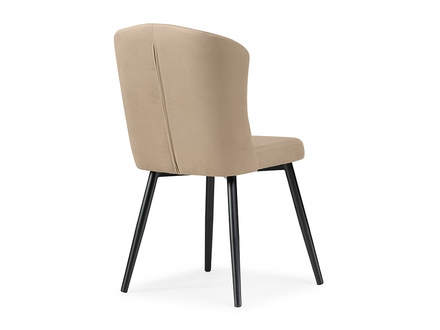 Стул на металлокаркасе Алиссум velutto 05 / черный