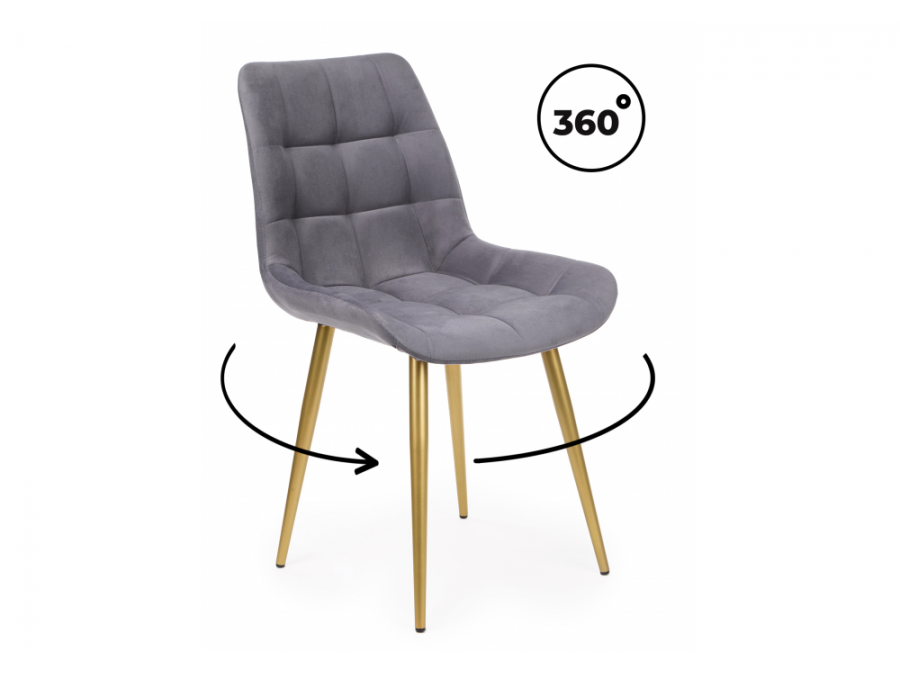 Челси 360 К темно-серый (zd 995) / золотой np