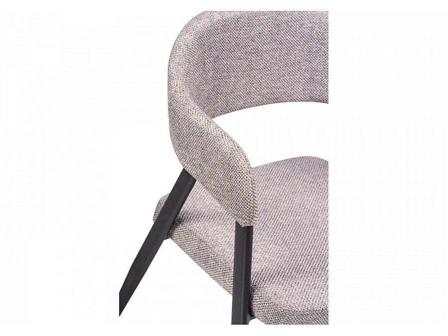 Стул на металлокаркасе Twin gray / black
