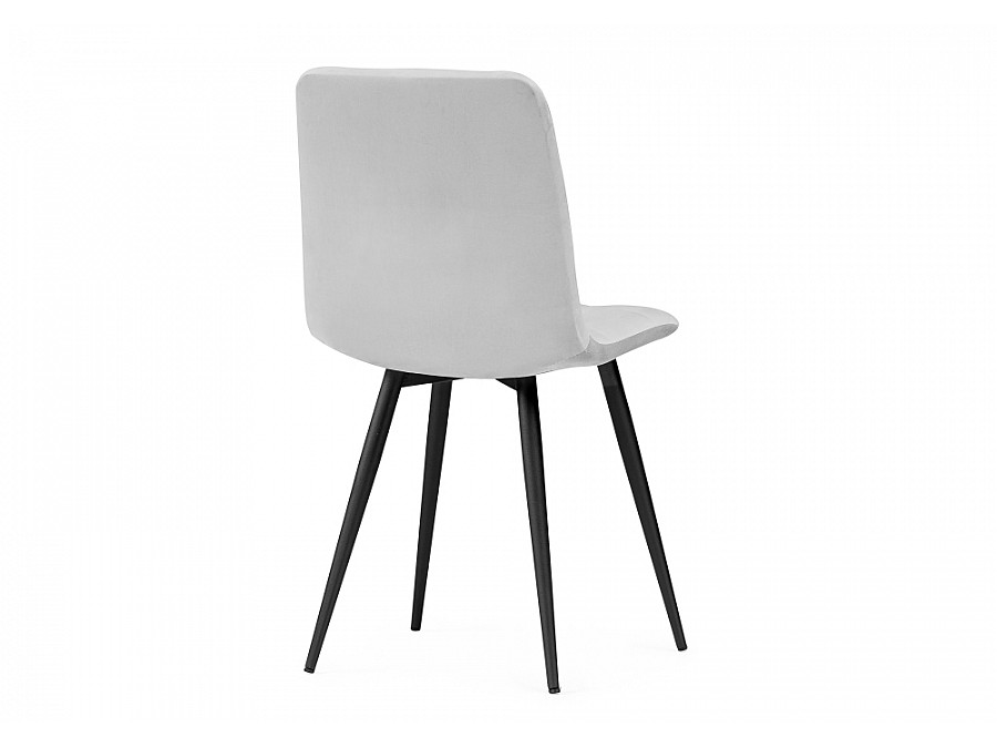 Стул на металлокаркасе Чилли К светло-серый / черный