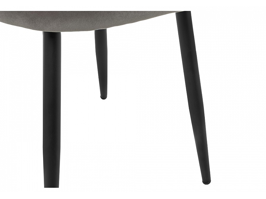 Стул на металлокаркасе Gabi 1 dark gray / black