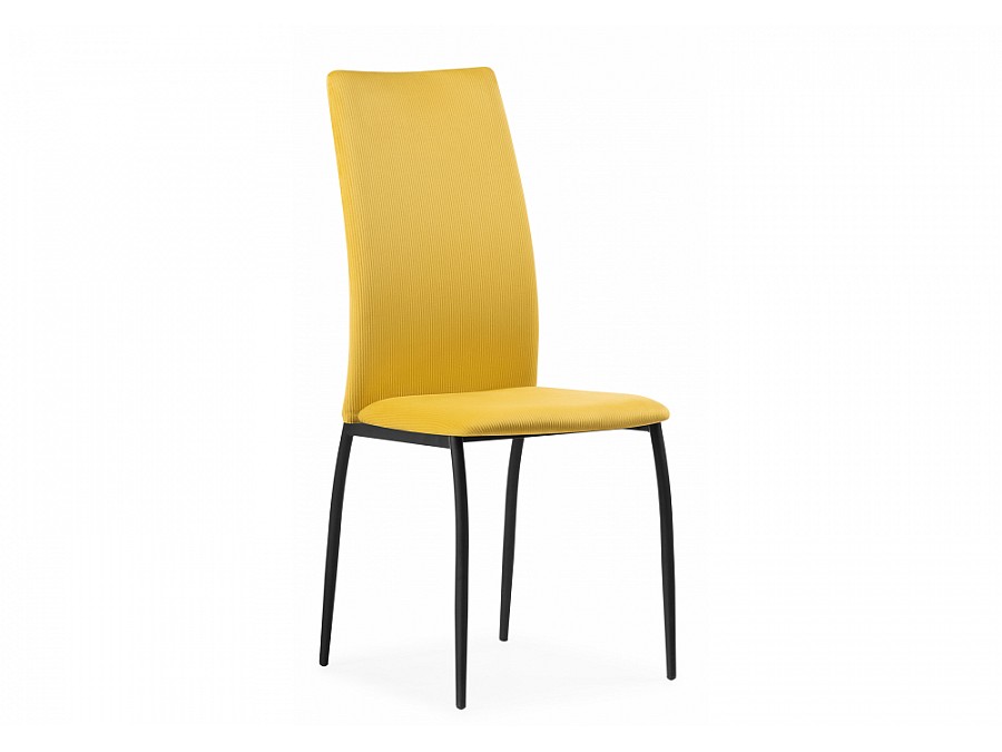 Стул на металлокаркасе Tod yellow / black