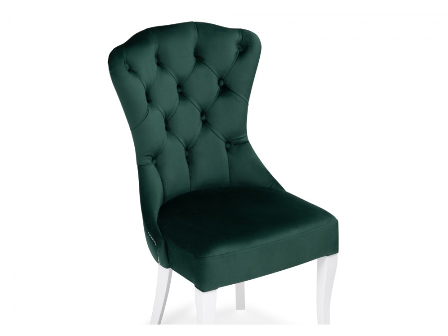 Стул деревянный Милано 1 зеленый / белый