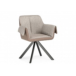 Стул на металлокаркасе Каита neptun 12 / flex 230 / черный