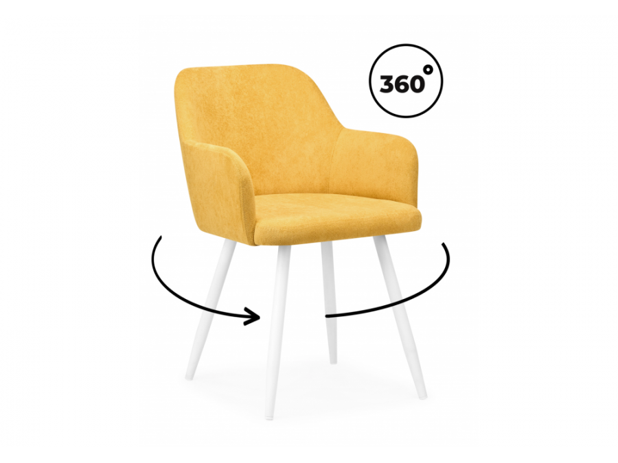 Инфини 360 горчичный (ocean 016) / белый