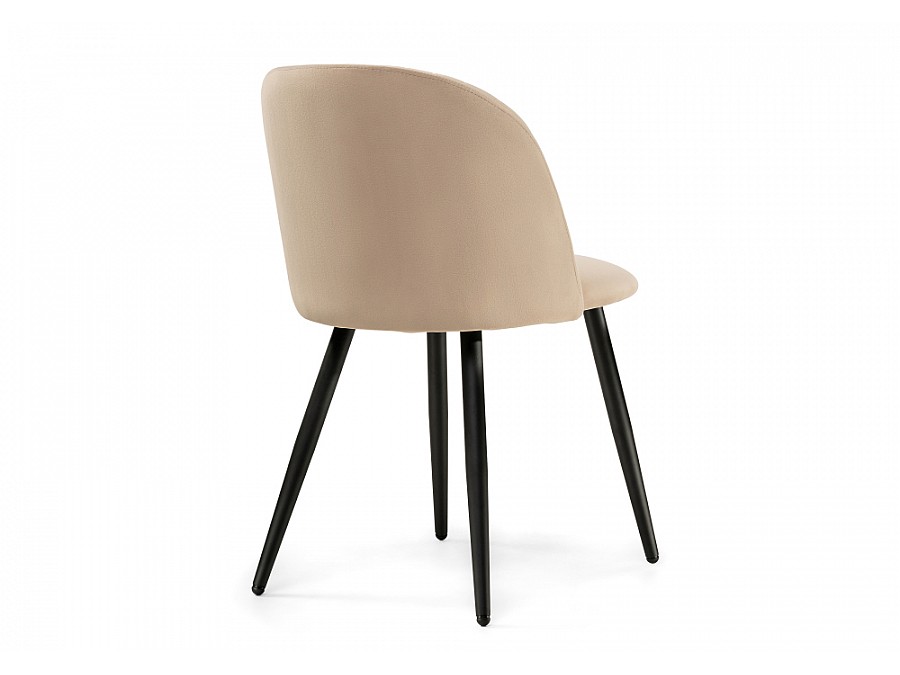 Стул на металлокаркасе Gabi 1 dark beige / black