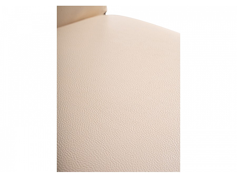 Стул на металлокаркасе Mirilis ваниль / темный мусс