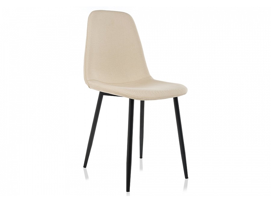 Стул на металлокаркасе Lilu светло-бежевый
