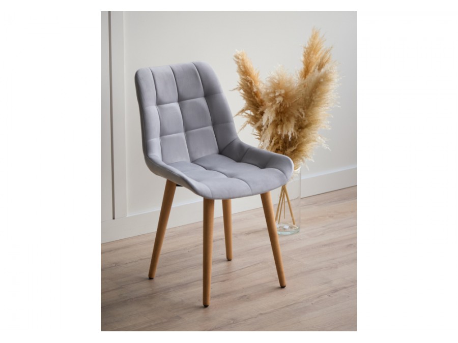 Челси 360 светло-серый (zd 960) / светлое дерево np