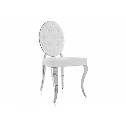 Стул на металлокаркасе Odda белый