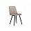 Стул на металлокаркасе Дани бежевый / черный