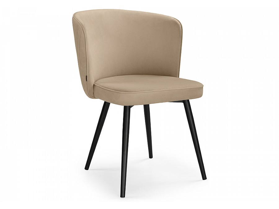 Стул на металлокаркасе Фрибур velutto 05 / черный