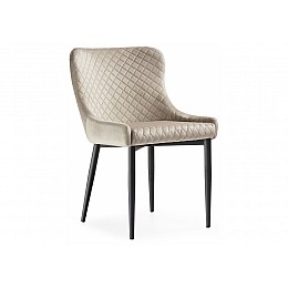 Стул на металлокаркасе Teo beige / black