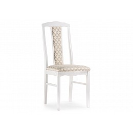 Стул деревянный Гроджин белый / бежевый