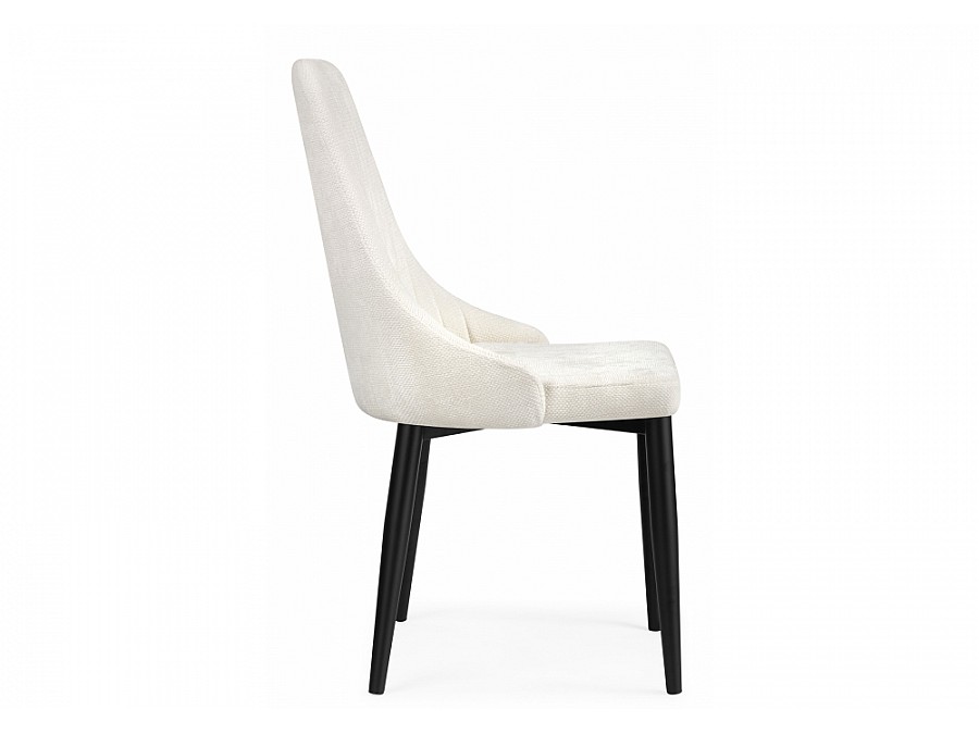 Стул на металлокаркасе Kora white / black