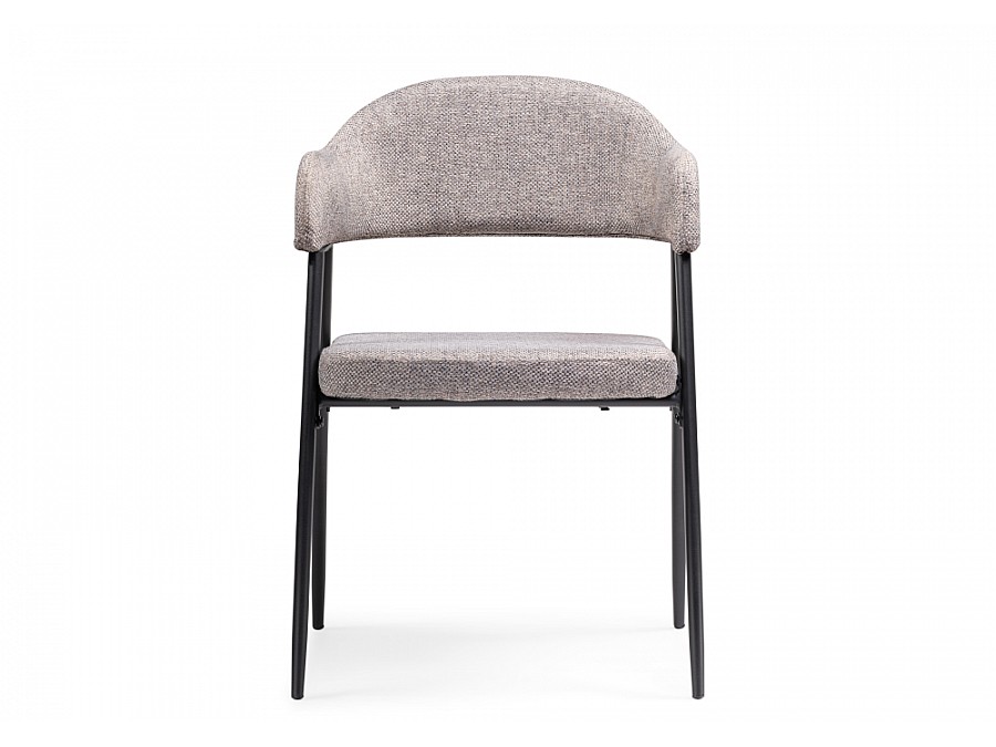 Стул на металлокаркасе Twin gray / black