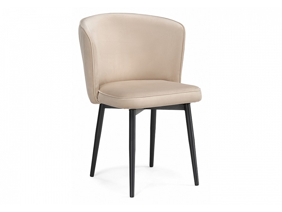 Стул на металлокаркасе Фрибур крутящийся MR-26 / черный