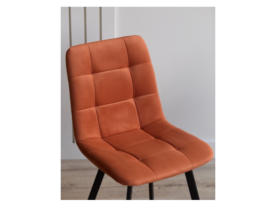 Чилли терракотовый / черный