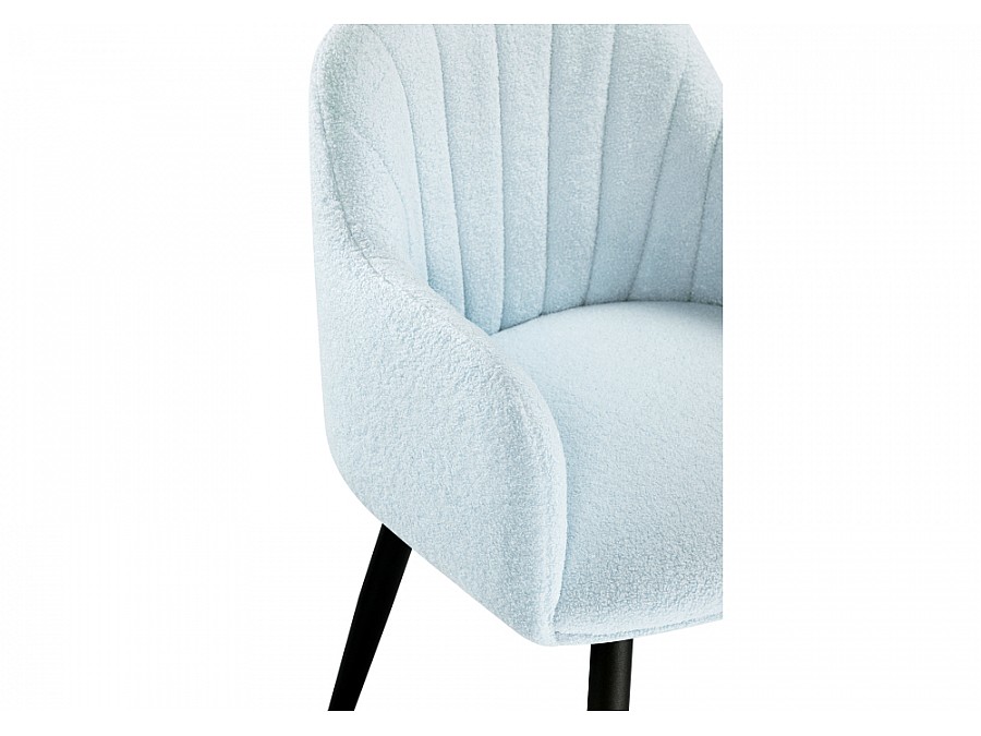 Стул на металлокаркасе Халли lamb 17 / черный