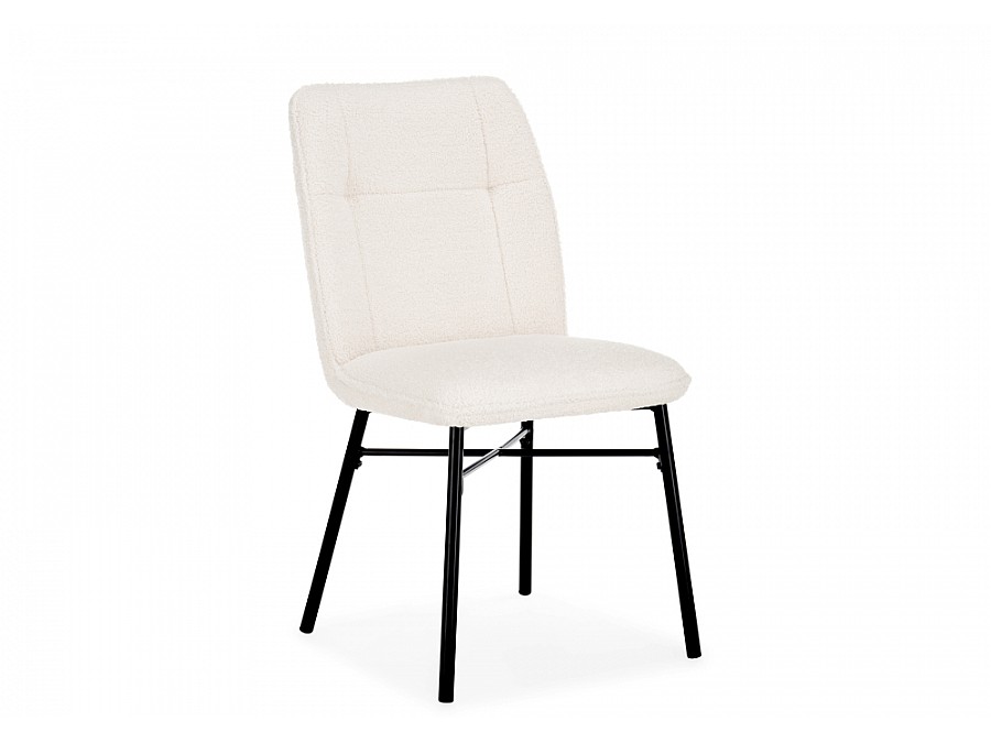 Стул на металлокаркасе Denis beige / black