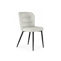 Стул на металлокаркасе Kilian light beige / black