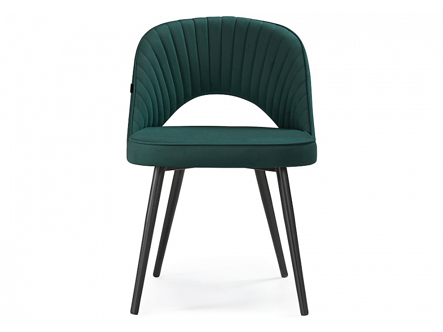 Стул на металлокаркасе Сандвикен черный / velutto 20