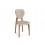 Стул деревянный Вакимо tenerife beige / орех миланский