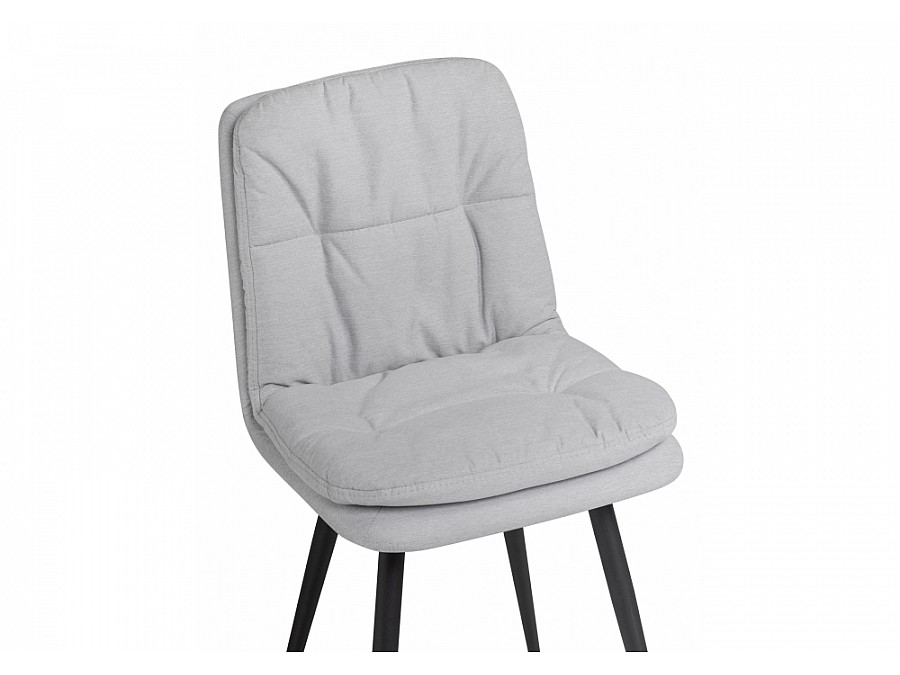 Майк светло-серый / черный