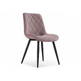 Стул на металлокаркасе Fox light purple / black