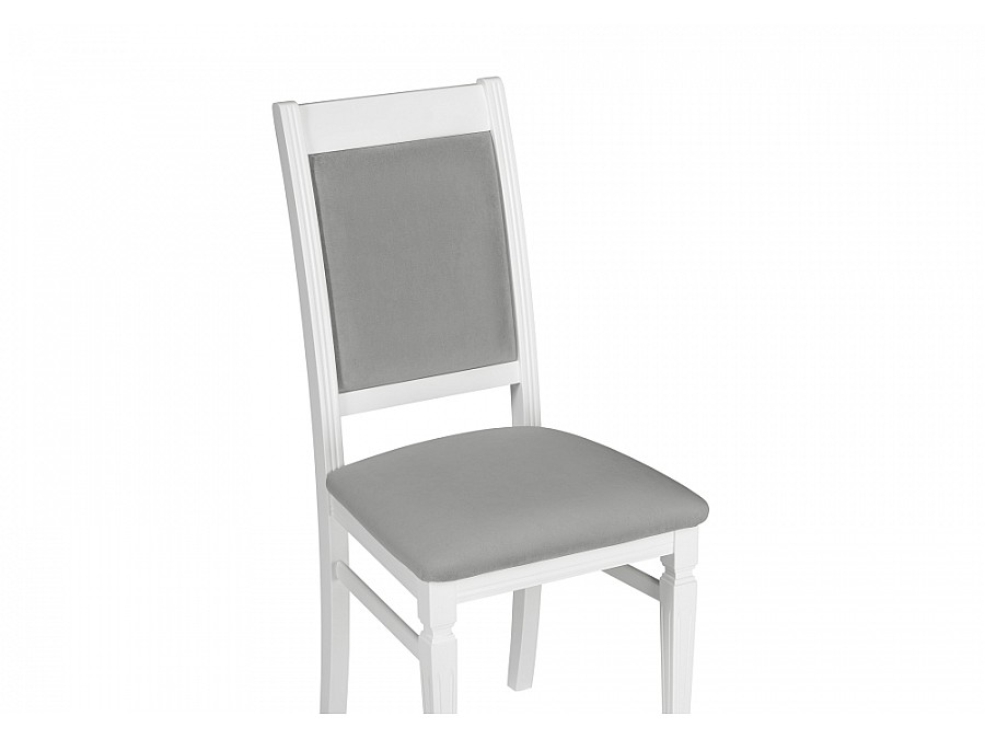 Стул деревянный Арнол серый / белый