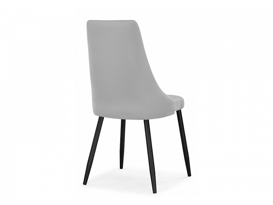 Стул на металлокаркасе Кора светло-серый / черный