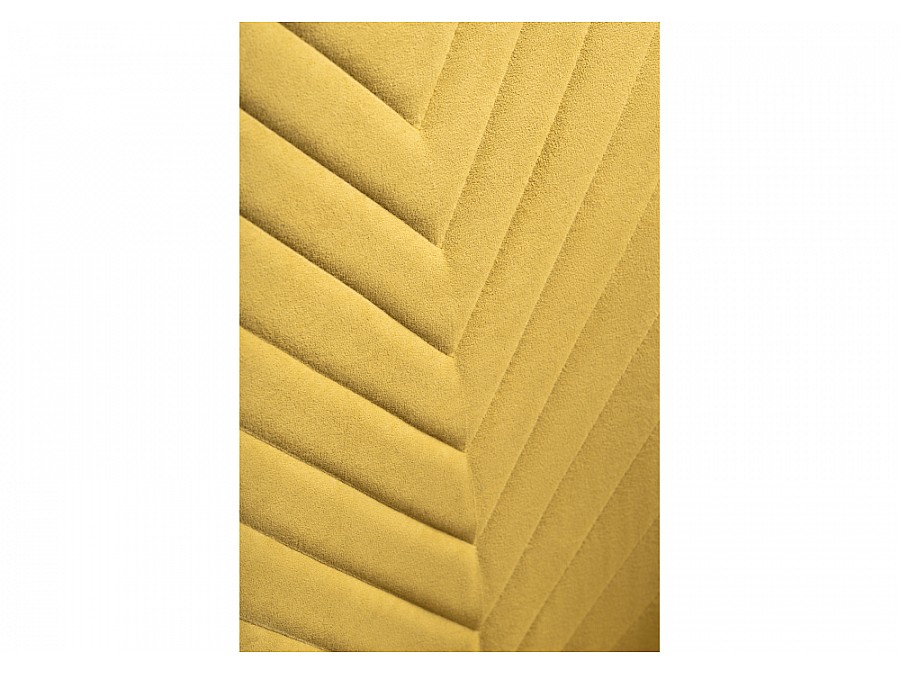 Стул на металлокаркасе Лулла горчичный / черный