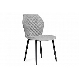 Стул на металлокаркасе Софи светло-серый / черный