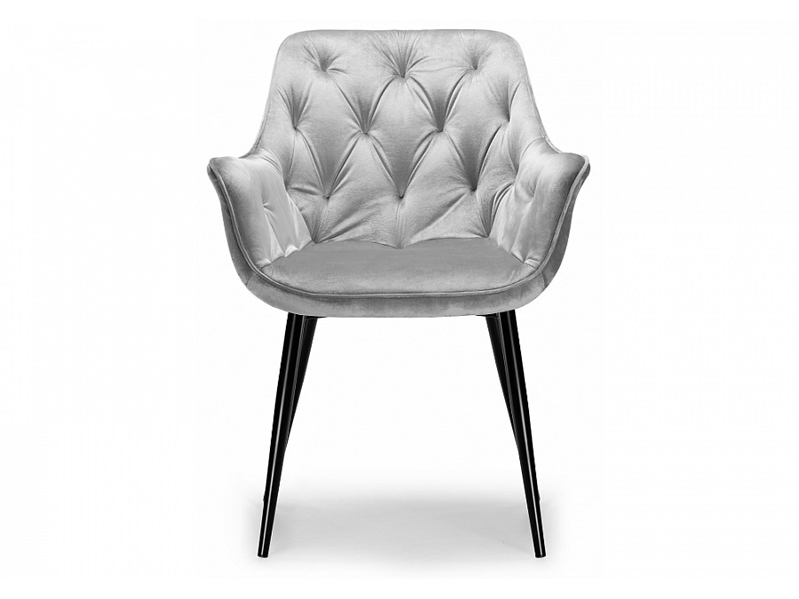 Стул на металлокаркасе Remo light gray