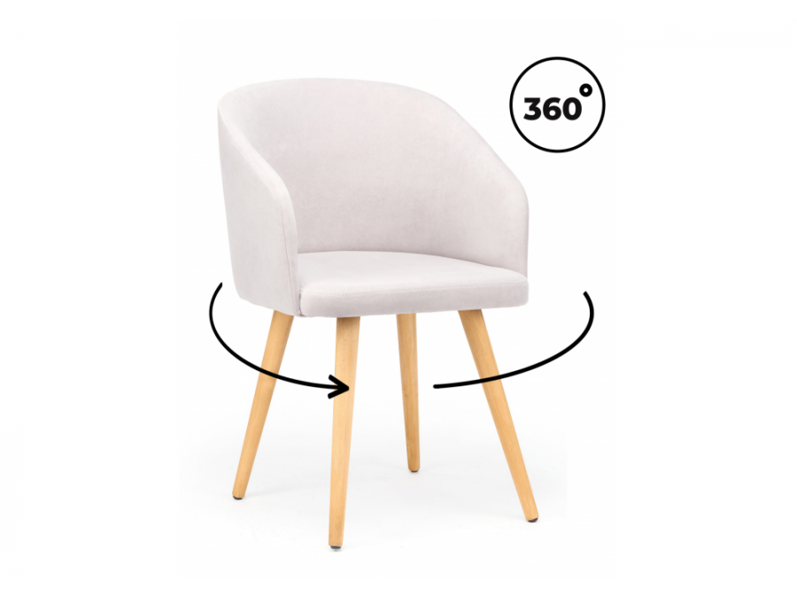 Монер 360 светло-серый (glory 36) / светлое дерево