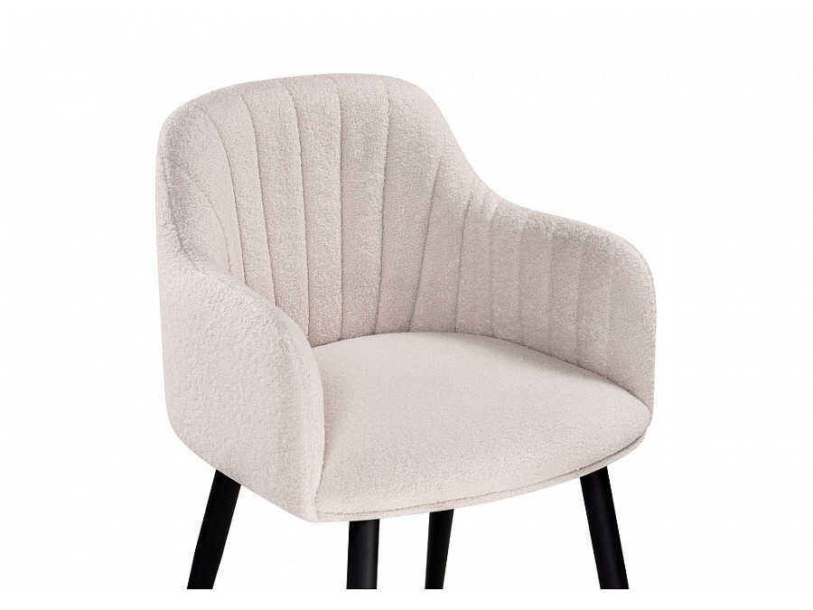 Стул на металлокаркасе Халли lamb 19 / черный