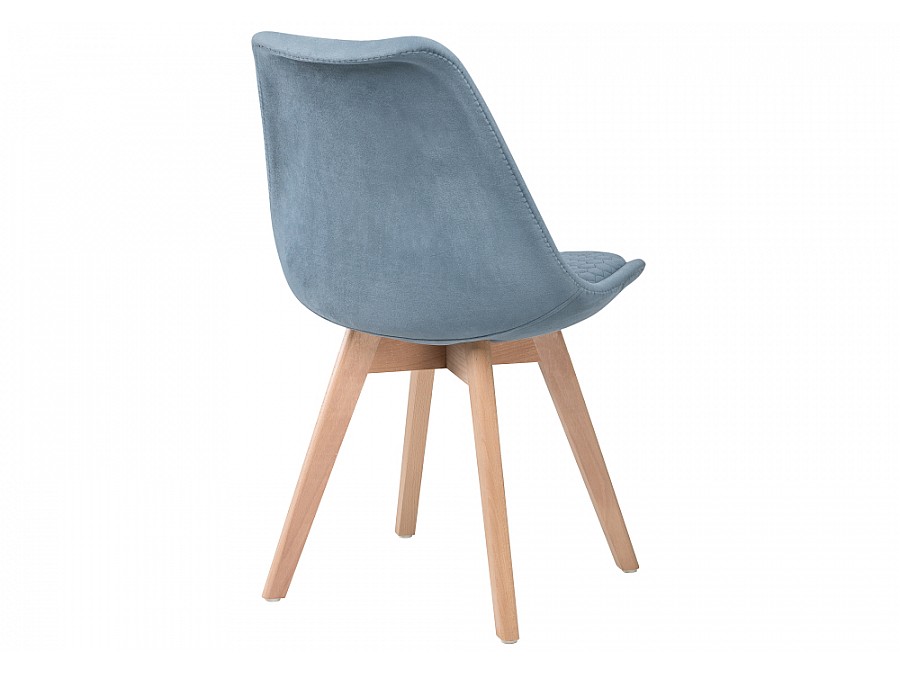 Стул деревянный Bonuss light blue / wood