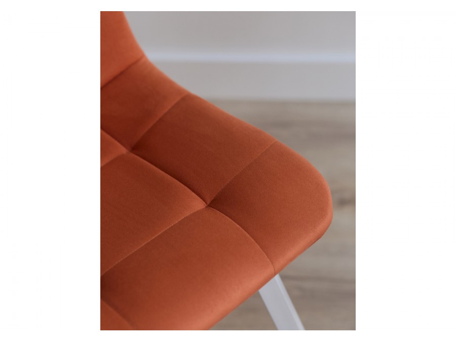 Чилли терракотовый / белый