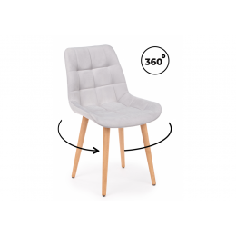 Челси 360 светло-серый (zd 960) / светлое дерево np