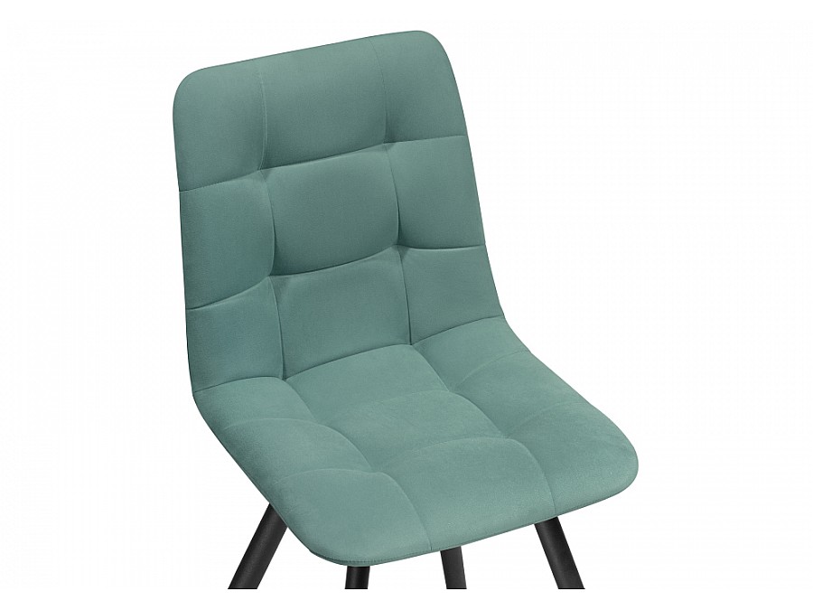 Стул на металлокаркасе Чилли К бирюзовый / черный