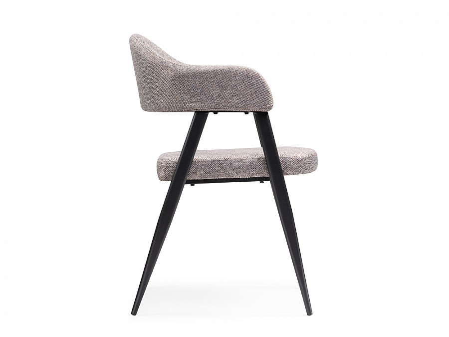 Стул на металлокаркасе Twin gray / black