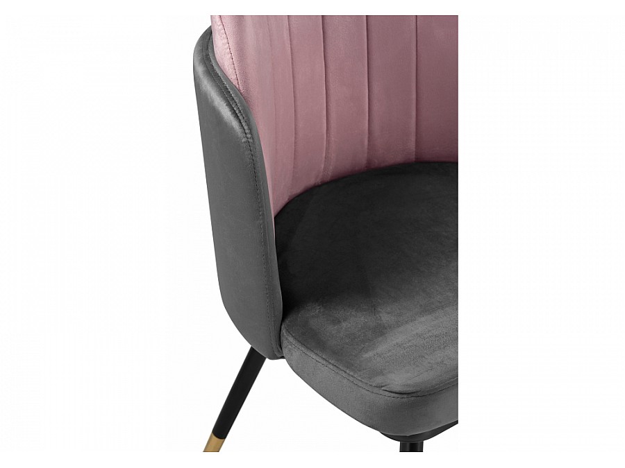 Penelopa dark gray / PINK /  black / gold