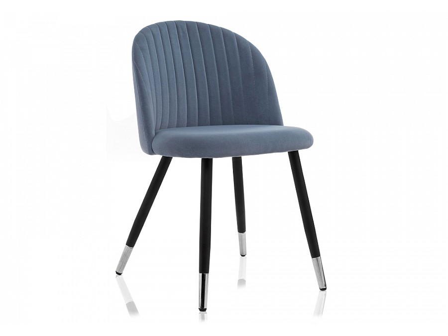 Стул на металлокаркасе Gabi blue / black