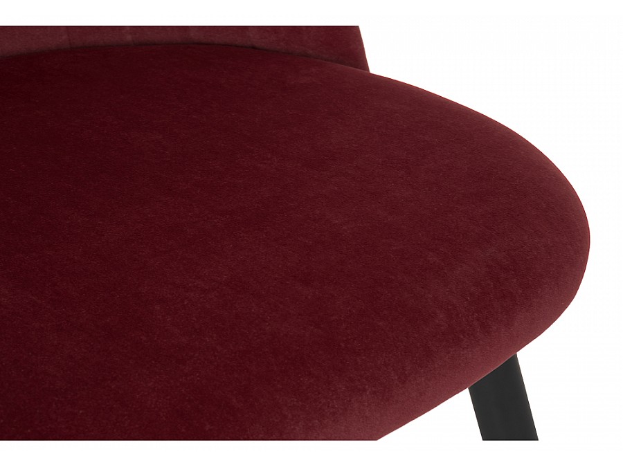 Стул на металлокаркасе Gabi бордовый