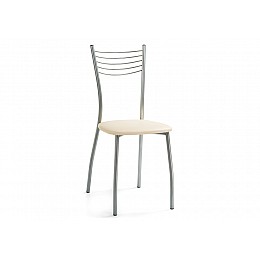 Стул на металлокаркасе Goki ваниль крап / светлый мусс