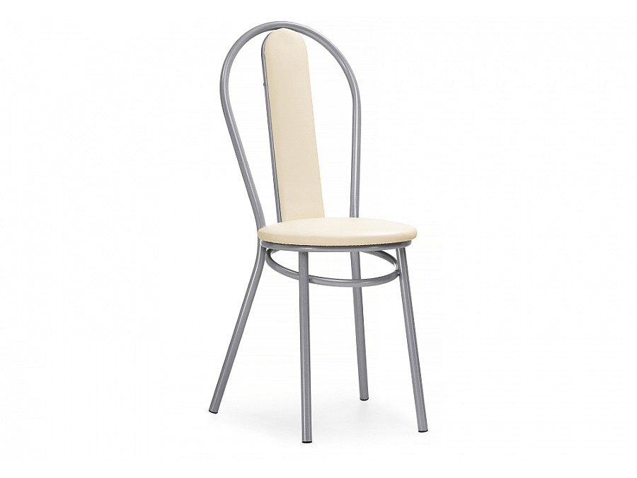Стул на металлокаркасе Lamniel ваниль в крапинку / светлый мусс